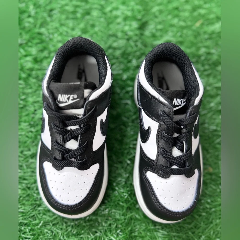 Nike Dunk Low Retro White‎ Black Panda (TD) 8C